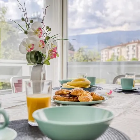 Apartamento Coliving - Silva Bedroom - Convenient & Near Cern Saint-Genis-Pouilly